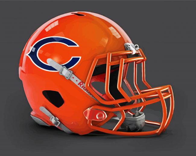 bears orange helmet