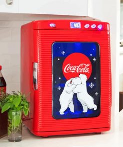 White Bears Coke Refrigerator Diamond Paintings