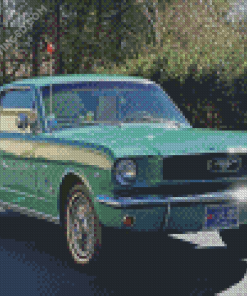 1966 Mustang Diamond Paintings