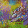 Aesthetic Abstract Hare Art Diamond Paintings