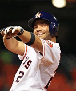 Houston Astros Player Diamond Paintings