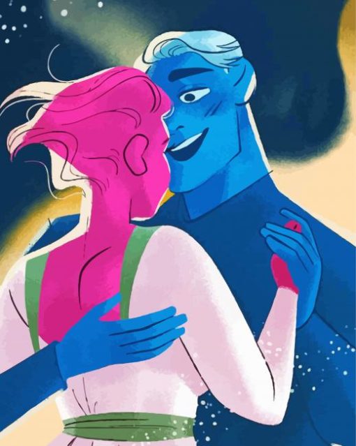 Lore Olympus Hades And Persephone Dancing Diamond Paintings