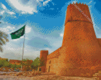 Masmak Fortress Riyadh Diamond Paintings