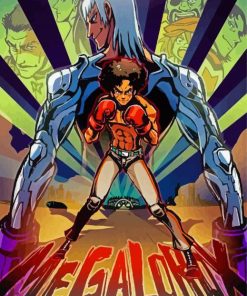 Megalobox Anime Poster Diamond Paintings