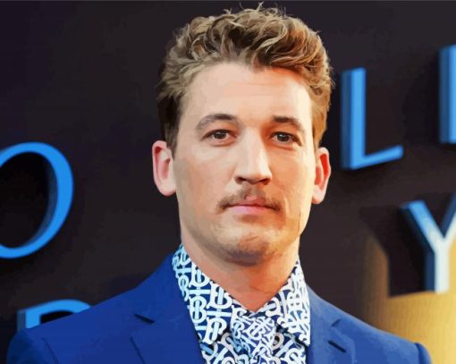 Miles Teller American Actor Diamond Paintings