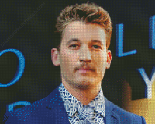 Miles Teller American Actor Diamond Paintings