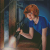 Nancy Drew And The Hidden Staircase Poster Diamond Paintings