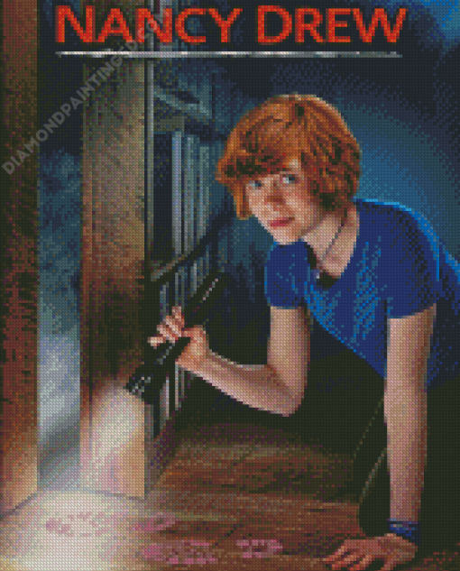 Nancy Drew And The Hidden Staircase Poster Diamond Paintings