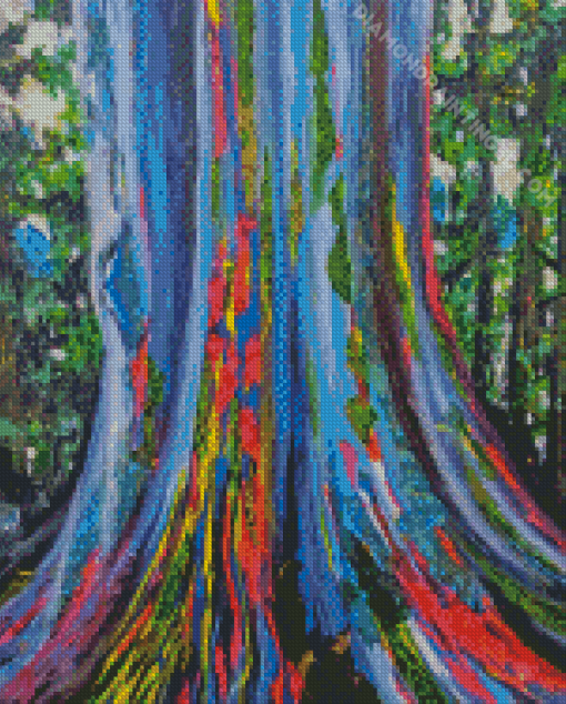 Rainbow Tree Diamond Paintings