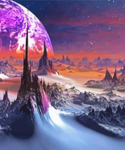 Science Fiction Landscape Diamond Paintings