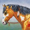 Aesthetic Tribal Horses Diamond Paintings