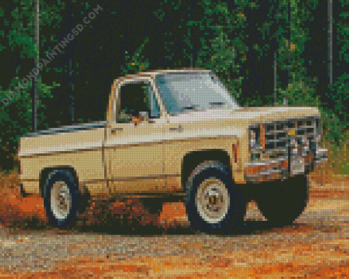 Chevy C10 Truck Diamond Paintings