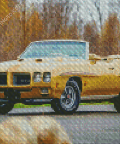 Classic Pontiac 1970 GTO Diamond Paintings