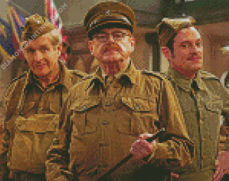 Dads Army Characters Diamond Paintings