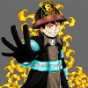 Fire Force Anime Character Diamond Paintings