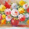 Impressionist Vase Flowers Diamond Paintings