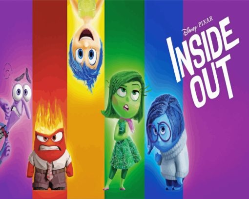 Inside Out Disney Movie Diamond Paintings