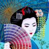 Japanese Geisha Diamond Paintings