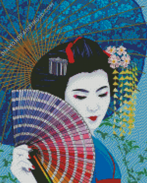 Japanese Geisha Diamond Paintings