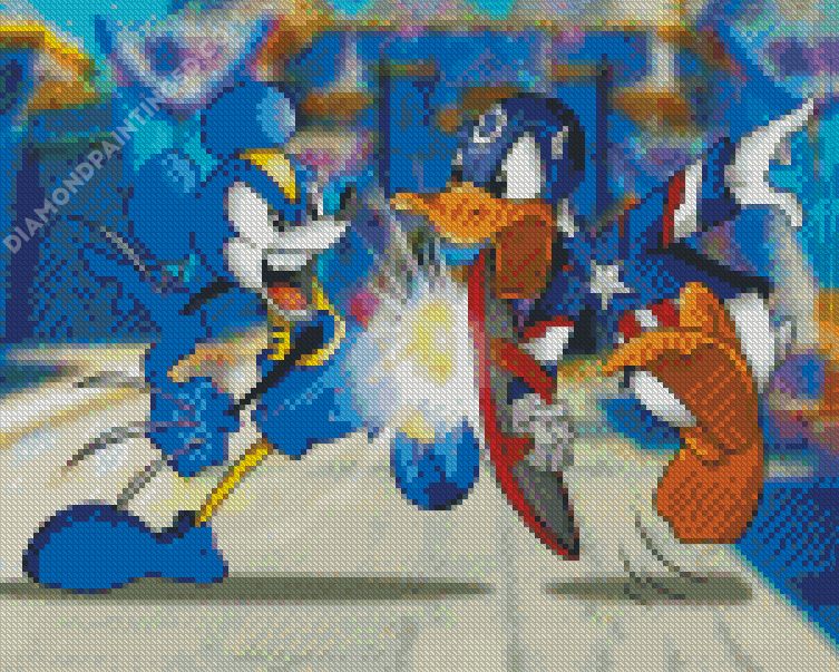Mickey Mouse And Donald Duck Animation Characters Diamond Painting