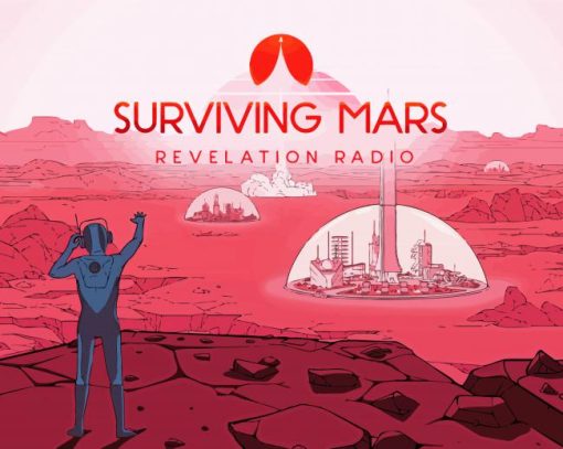 surviving Mars Game Poster Diamond Paintings