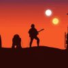 Tatooine Silhouette Star Wars Diamond Paintings