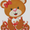 Teddy Bear Diamond Paintings