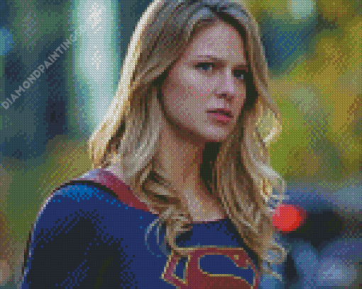 The Actress Melissa Benoist Diamond Paintings