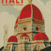Vintage Old Italy Poster Diamond Paintings