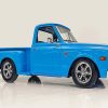 68 Chevy blue truck 5D Diamond Paintings