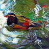 Abstract Duck Diamond Paintings