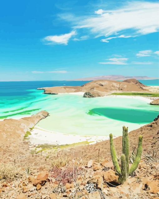 Baja Coast Landscape Diamond Paintings