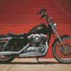 Black Harley 72 Diamond Paintings