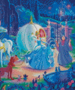 Disney Cinderella Coach Carriage Diamond Paintings
