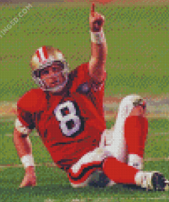 Former Player Steve Young Diamond Paintings