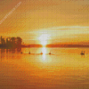 Hamlin Lake Sunrise Diamond Paintings