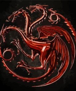 House Targaryen Logo Diamond Paintings
