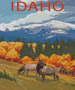 Idaho Poster Diamond Paintings