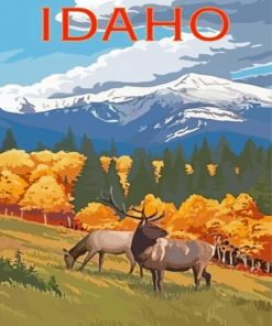 Idaho Poster Diamond Paintings