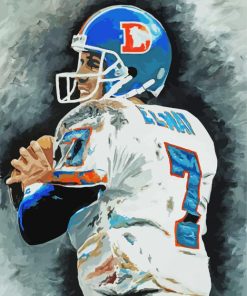 John Elway Art Diamond Paintings