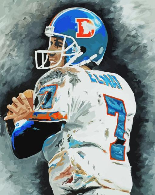 John Elway Art Diamond Paintings