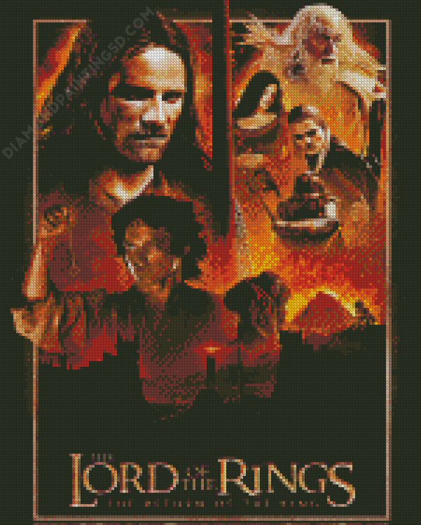 The Lord of the Rings: The Fellowship of the Ring Movie Poster