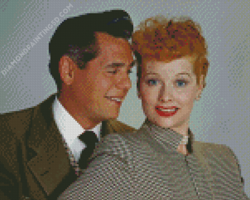 Lucille Ball And Desi Arnaz Diamond Paintings