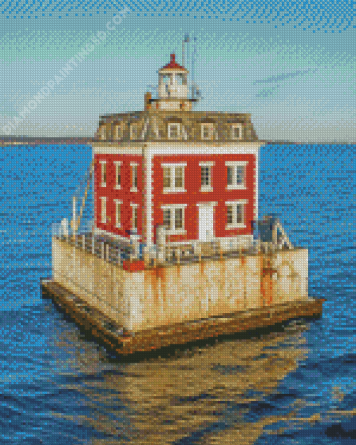 New London Ledge Light Diamond Paintings