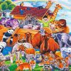 Noahs Ark And Animals Diamond Paintings