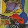 Picasso Still Life With Guitar Diamond Paintings