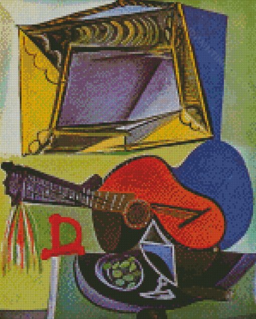 Picasso Still Life With Guitar Diamond Paintings