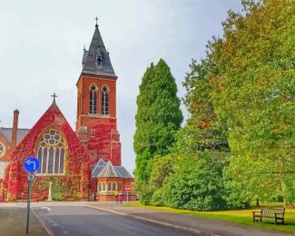 Royal Garrison Church in Aldershot Diamond Paintings