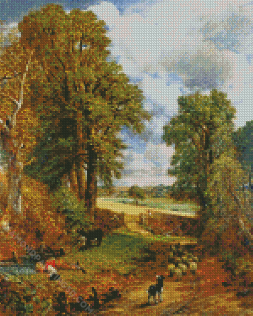 The Cornfield John Constable Diamond Paintings