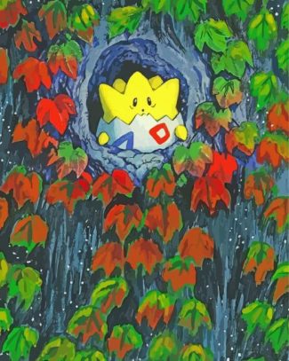 Togepi From Pokemon Anime Diamond Paintings